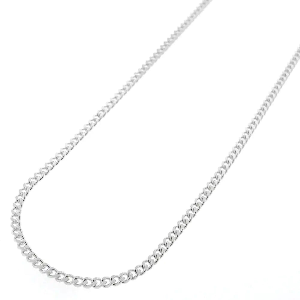 .925 Sterling Silver 2MM Cuban Chain