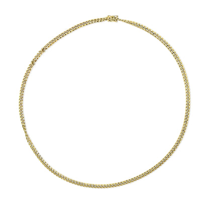 14K Yellow Gold 4.5mm Thick Miami Cuban Chain