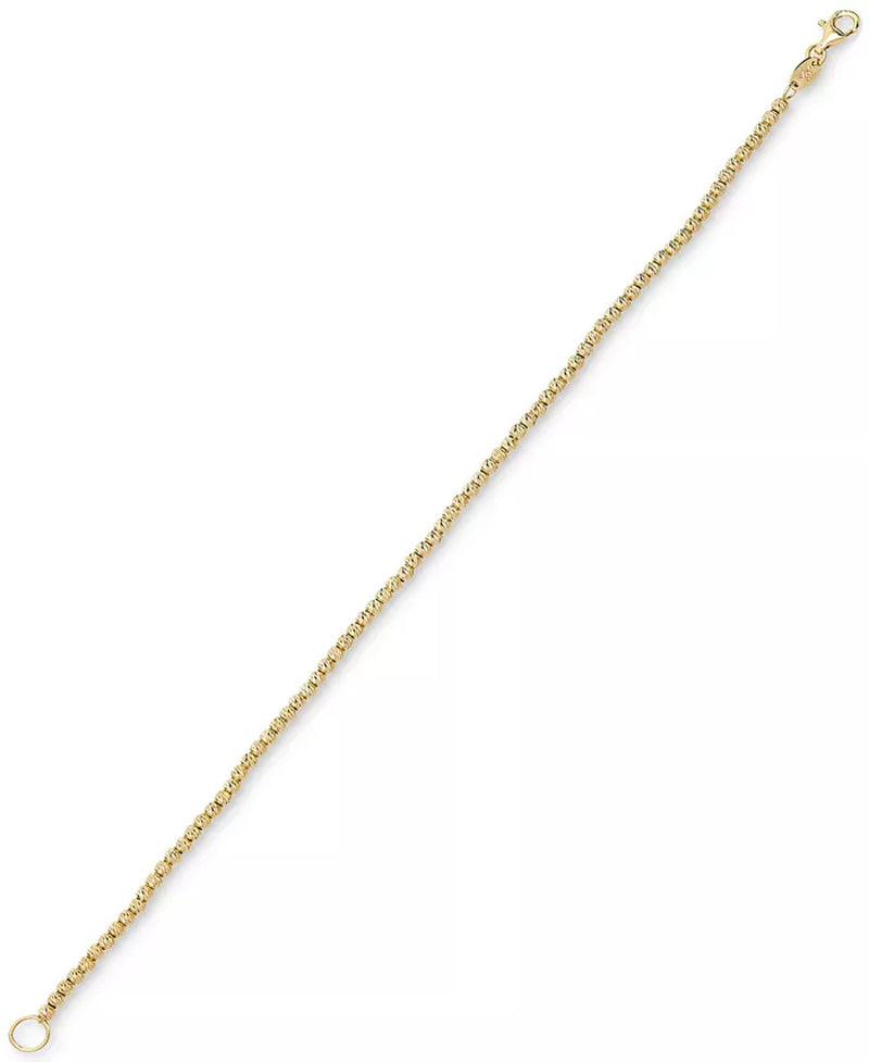 Beaded Bracelet in 14K Gold