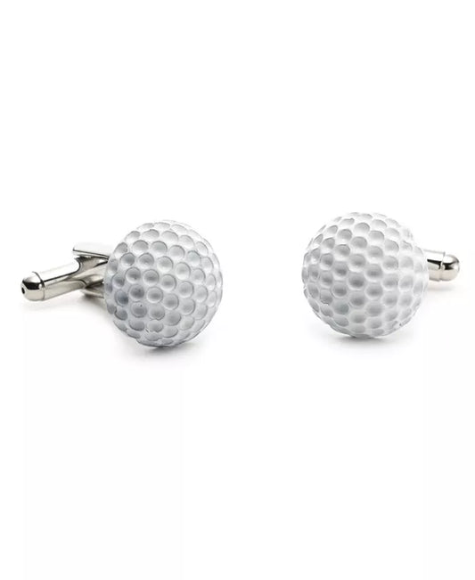 Enamel Golf Ball Cufflinks