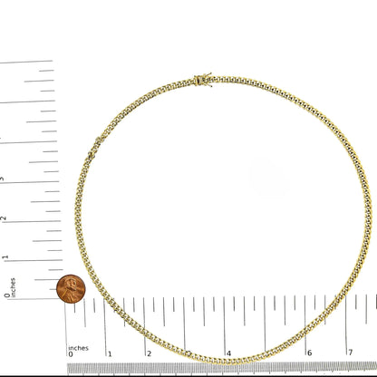 14K Yellow Gold 4.5mm Thick Miami Cuban Chain