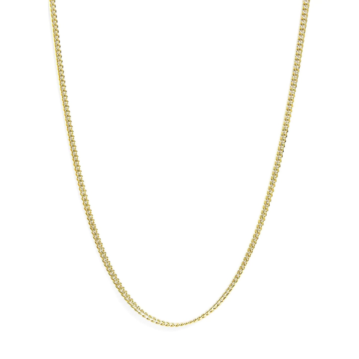 14K Yellow Gold 4.5mm Thick Miami Cuban Chain